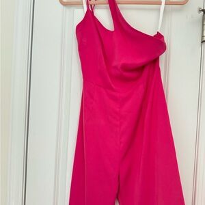 Superdown One Shoulder Jumpsuit